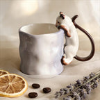 Mug en céramique pour amoureux des chats, cadeau pour propriétaire de chat