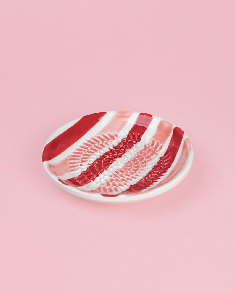 Assiette râpe à gingembre en céramique - Ustensile de cuisine espagnol, Grand 19 cm
