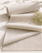 Chemin de table en lin pour mariage, dimensions multiples