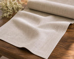 Chemin de table en lin pour mariage, dimensions multiples