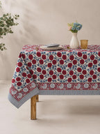 Nappe en coton à imprimé floral - Style bohème