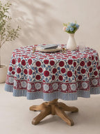 Nappe en coton à imprimé floral - Style bohème